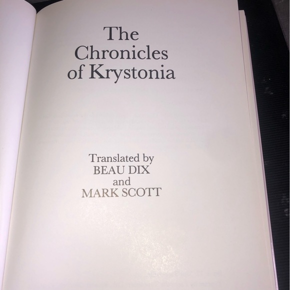 The Chronicles of Krystonia Book - Picture 2 of 10